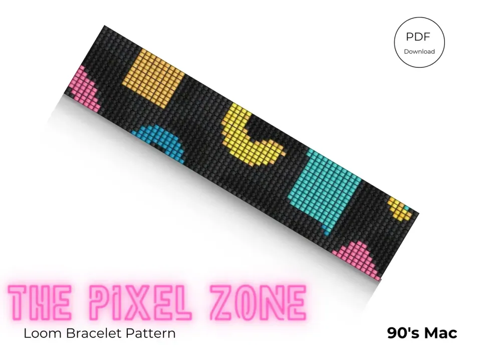 90's Mac loom pattern preview