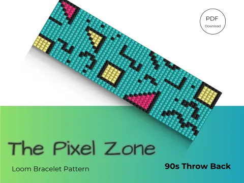 90s Throw Back pattern preview