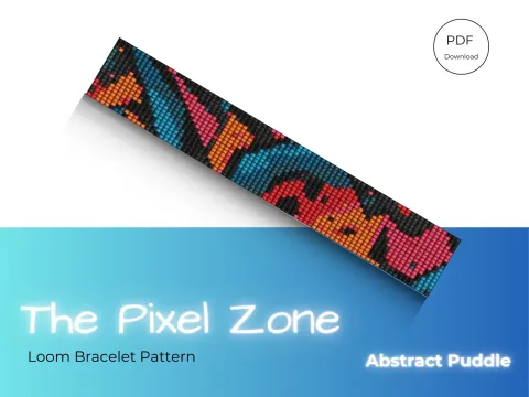 Abstract Puddle pattern preview