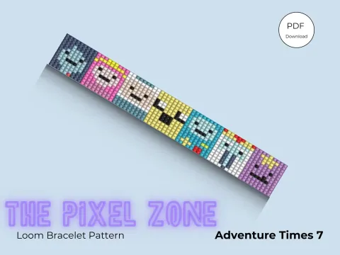 Adventure Times 7 pattern preview