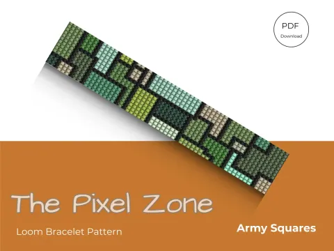 Army Squares pattern preview