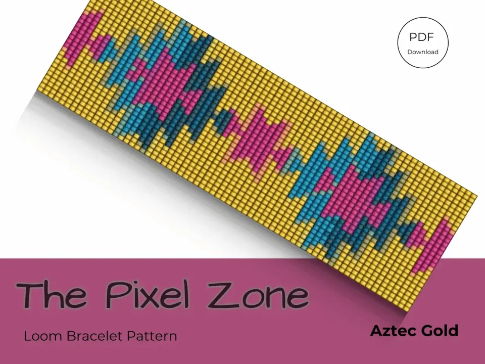 Aztec Gold loom pattern preview