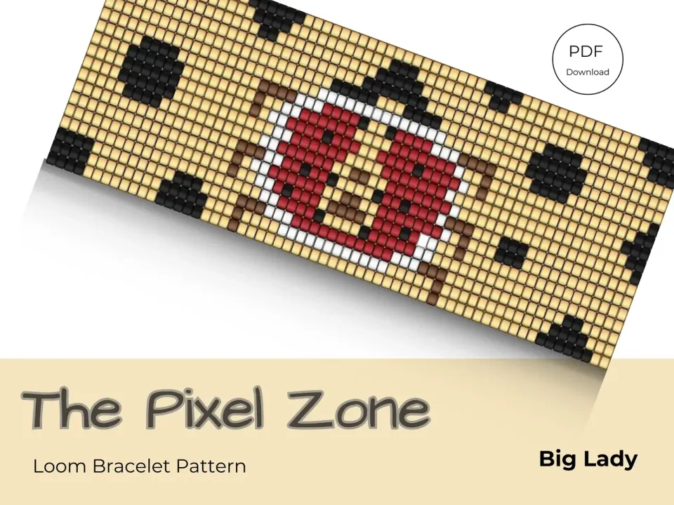 Big Lady loom pattern preview