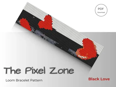 Black Love pattern preview
