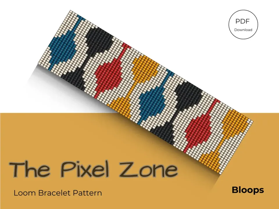 Bloops loom pattern preview