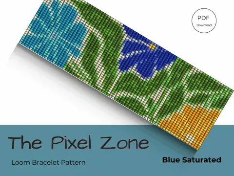 Blue Saturated pattern preview