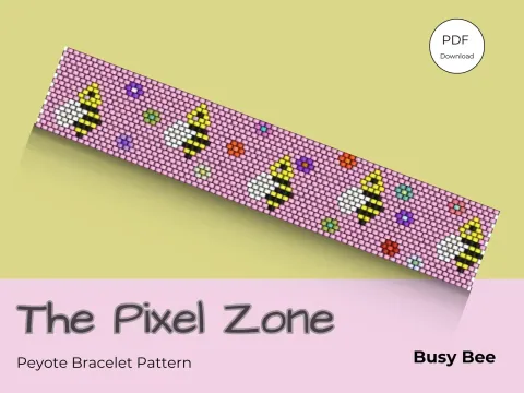 Busy Bee pattern preview