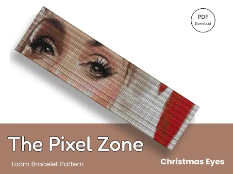 Christmas Eyes pattern preview