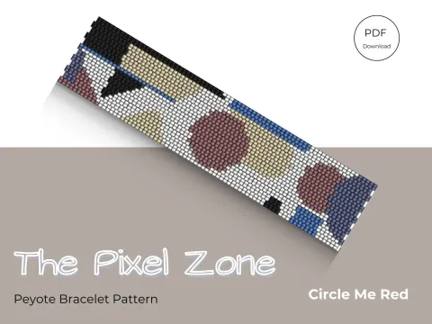 Circle Me Red pattern preview