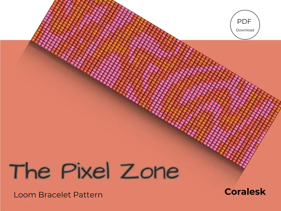 Coralesk loom pattern preview