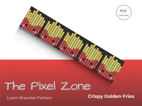 Crispy Golden Fries pattern preview