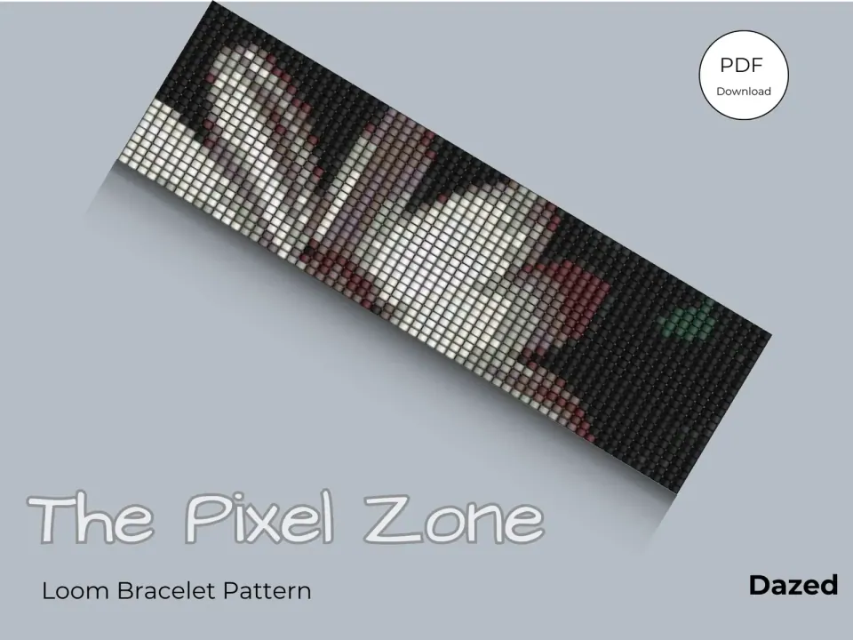 Dazed loom pattern preview