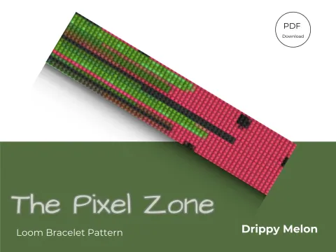 Drippy Melon pattern preview