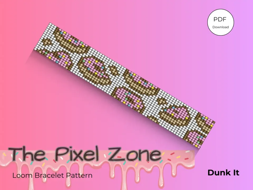 Dunk It loom pattern preview