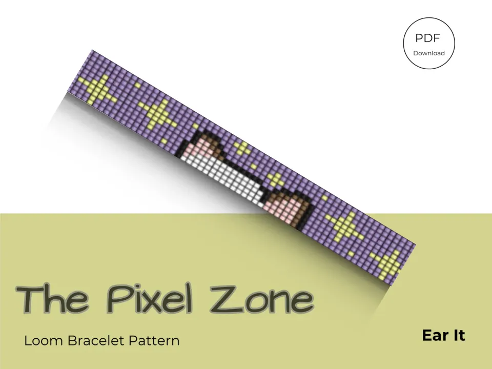 Ear It loom pattern preview