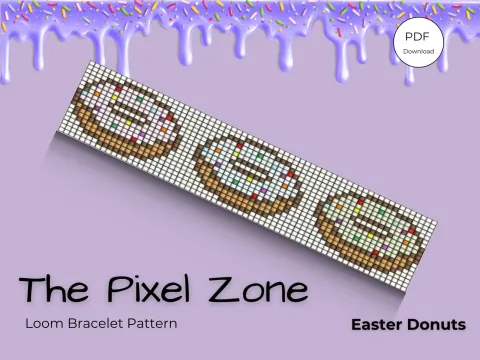Easter Donuts pattern preview