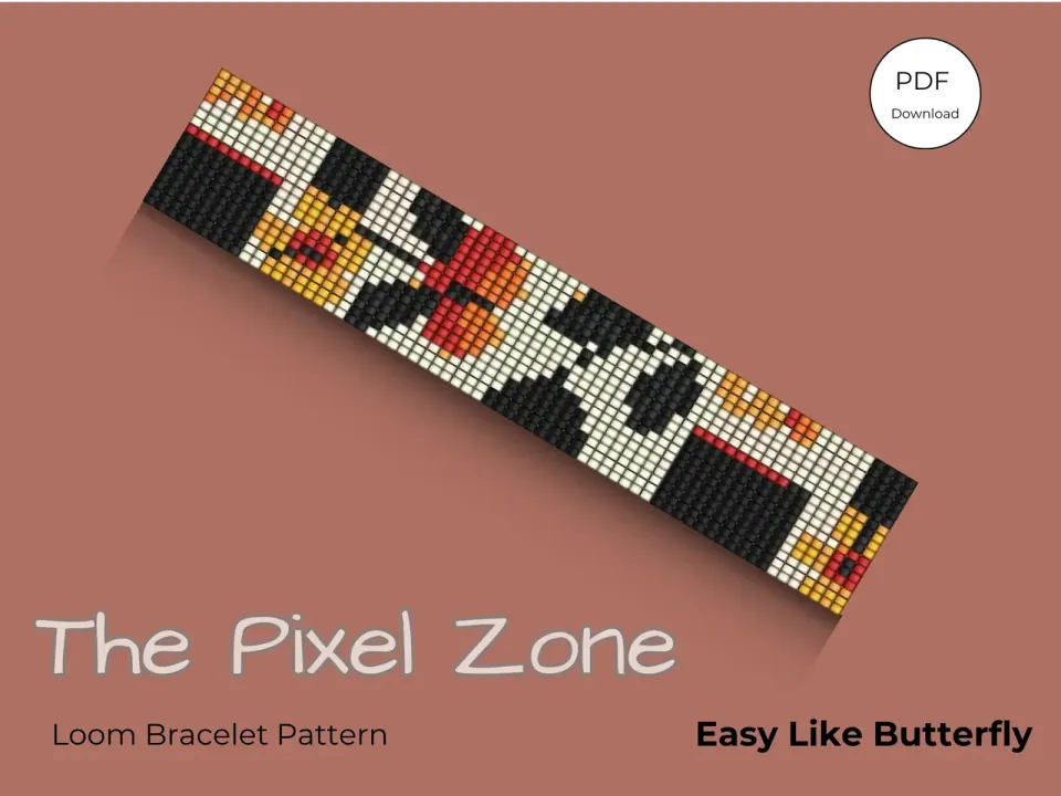 Easy Like Butterfly loom pattern preview
