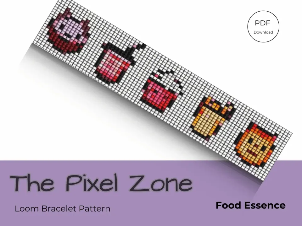 Food Essence loom pattern preview