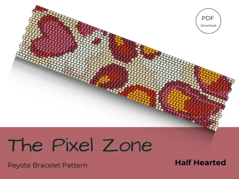 Half Hearted pattern preview