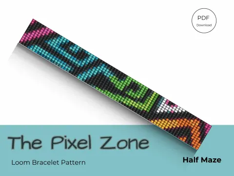 Half Maze pattern preview