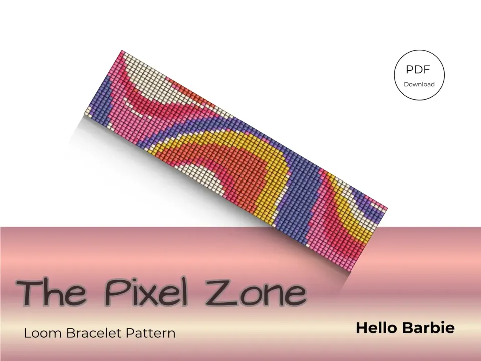 Hello Barbie loom pattern preview