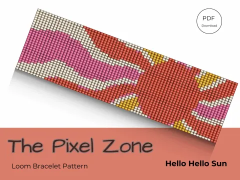 Hello Hello Sun pattern preview