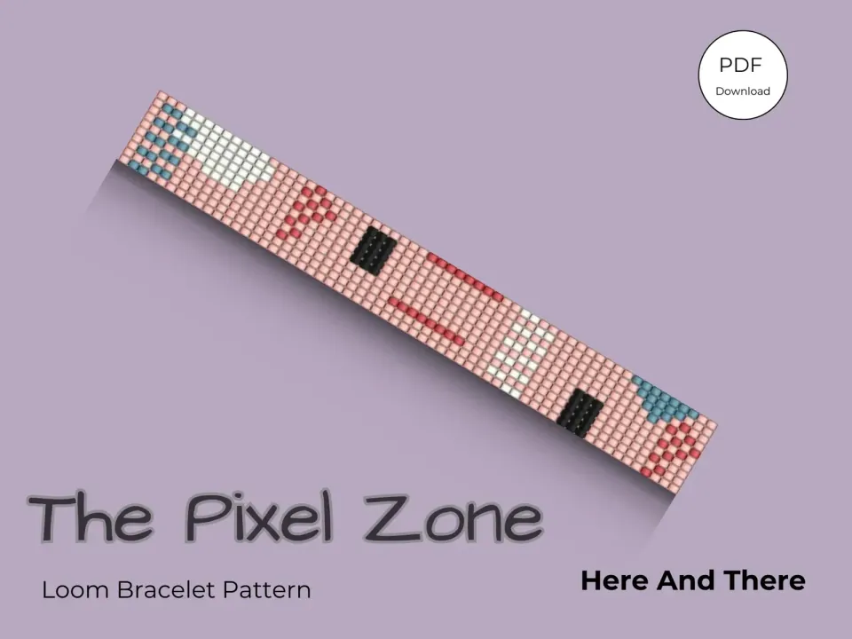 Here And There loom pattern preview