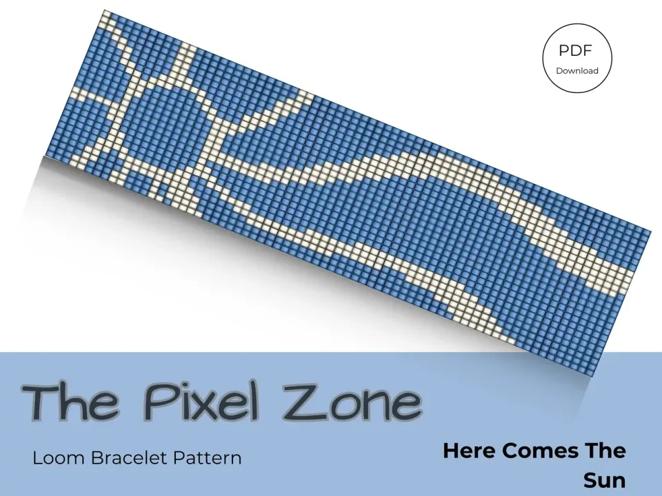 Here Comes The Sun loom pattern preview