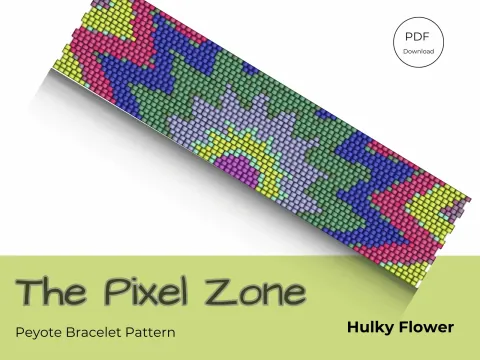 Hulky Flower pattern preview
