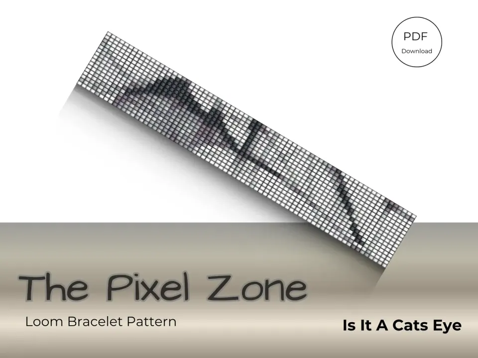 Is It A Cats Eye loom pattern preview