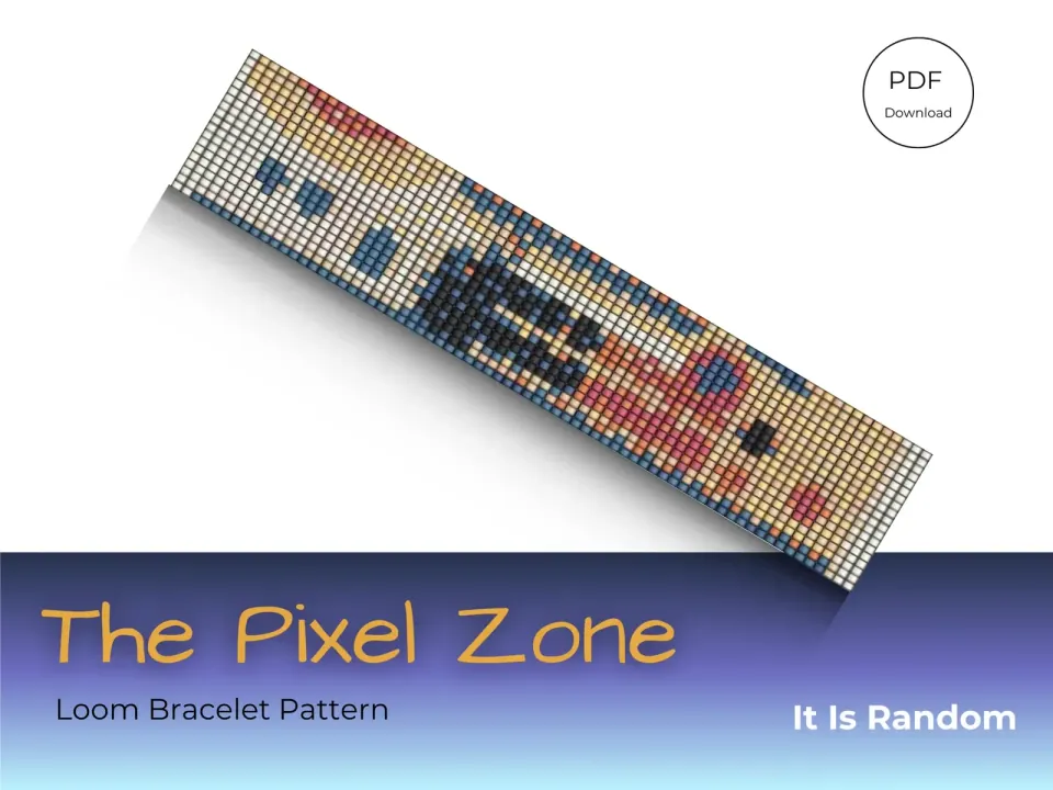 It Is Random loom pattern preview
