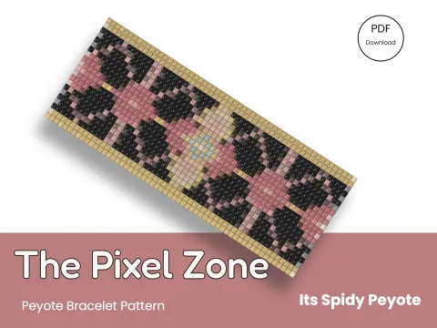 Its Spidy Peyote pattern preview