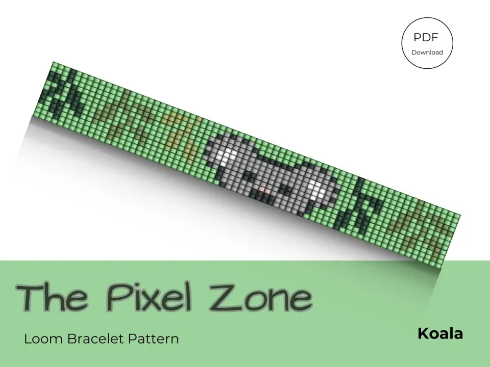 Koala loom pattern preview