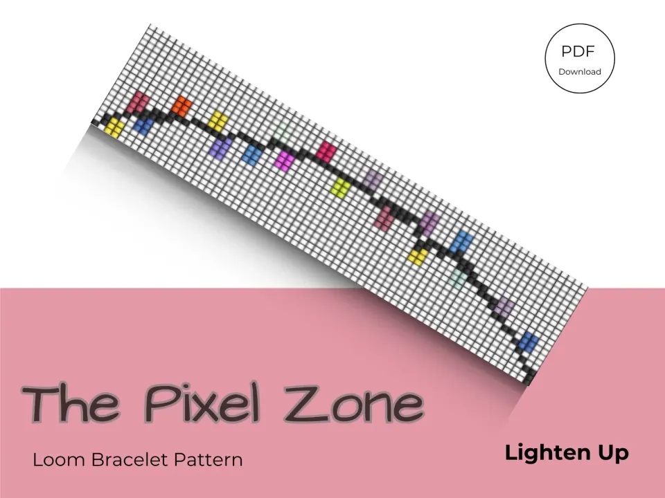 Lighten Up loom pattern preview