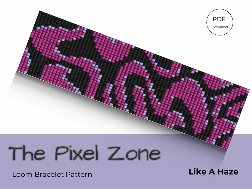 Like A Haze loom pattern preview