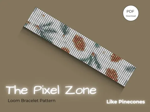 Like Pinecones pattern preview