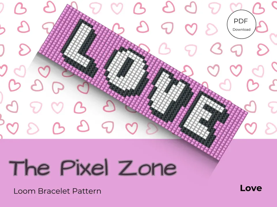Love loom pattern preview