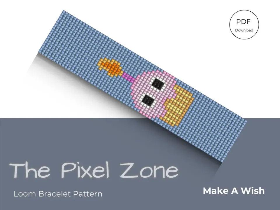Make A Wish loom pattern preview