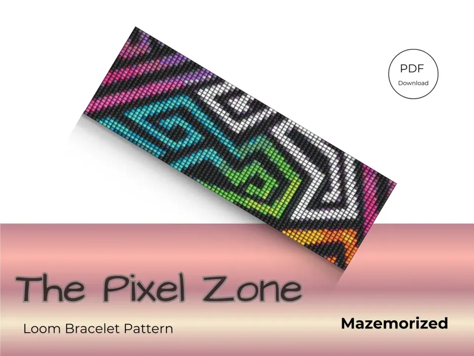 Mazemorized loom pattern preview