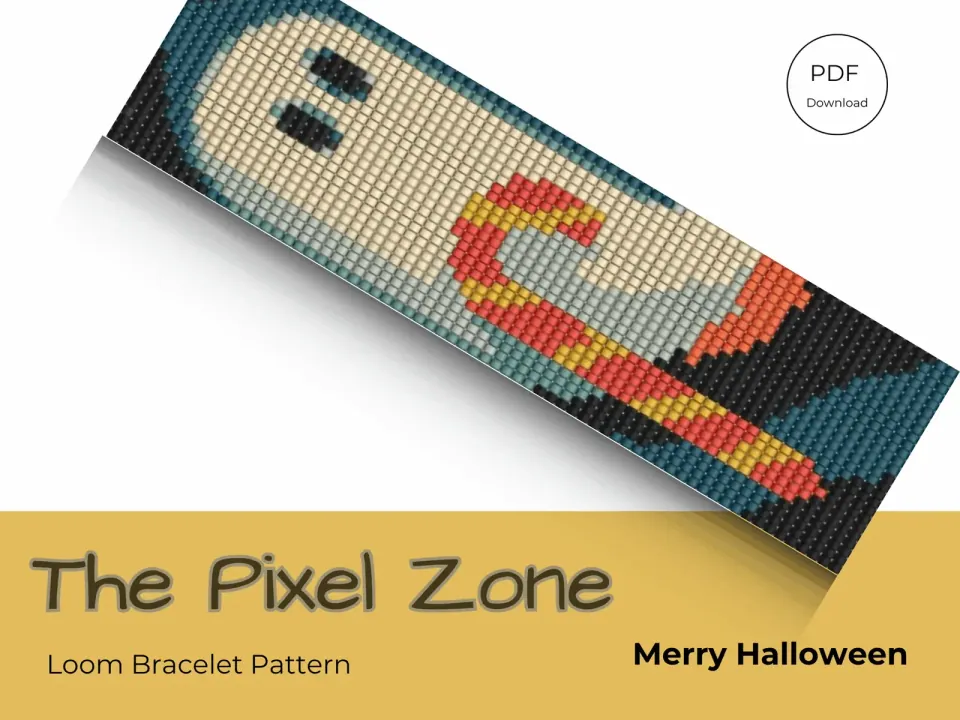 Merry Halloween (Loom) loom pattern preview