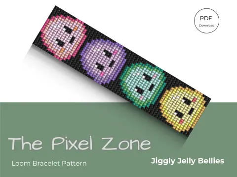 My Blobs pattern preview