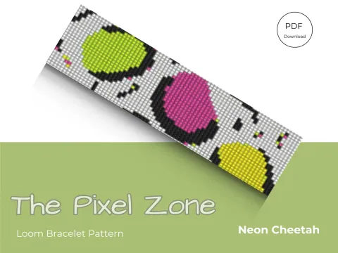 Neon Cheetah pattern preview