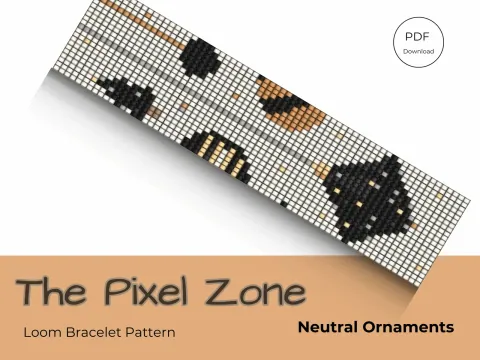 Neutral Ornaments pattern preview