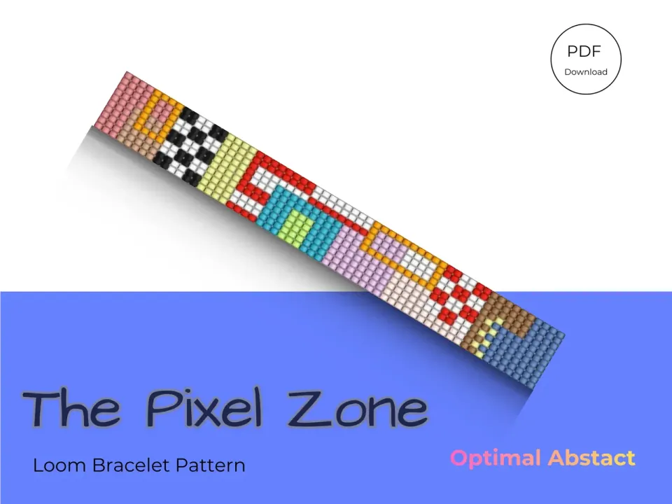 Optimal Abstact loom pattern preview