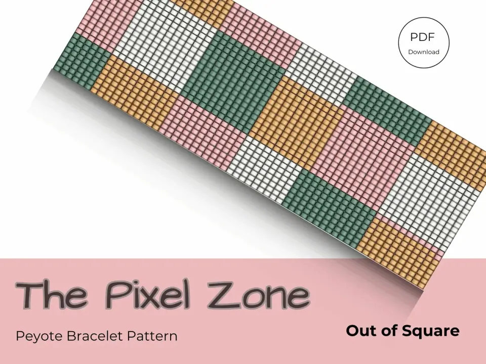 Out of Square loom pattern preview