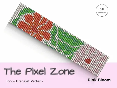 Pink Bloom pattern preview