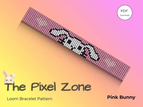 Pink Bunny pattern preview