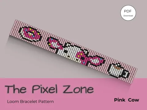 Pink Cow pattern preview
