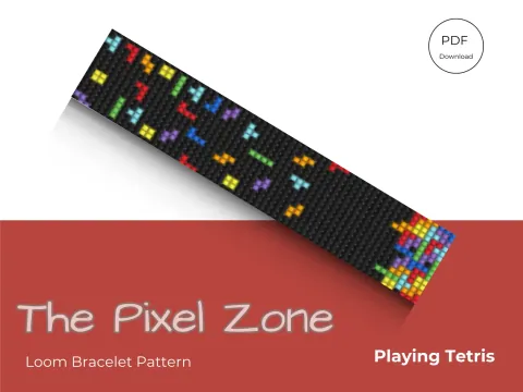 Playing Tetris pattern preview