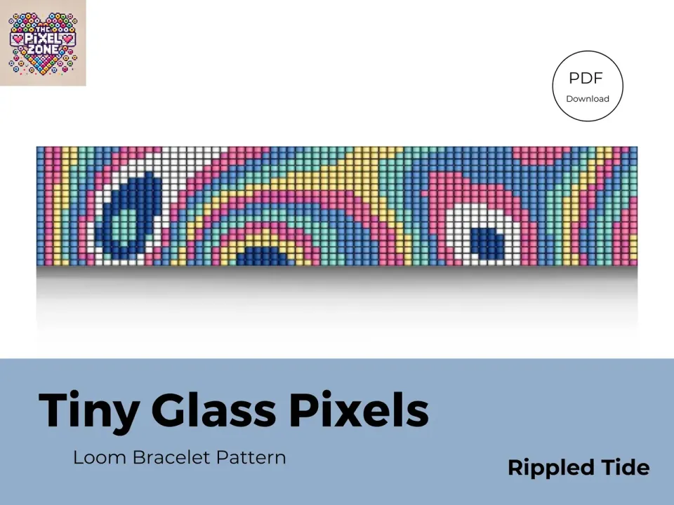 Rippled Tide loom pattern preview